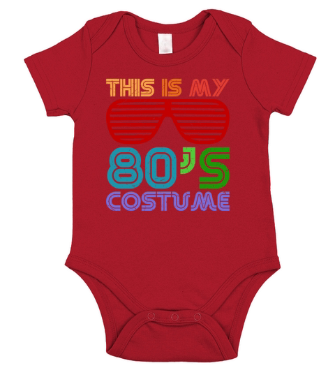 This Is My 80s Costume Short Sleeve Baby One-Piece