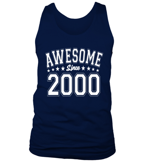 Awesome Since 2000 Birthday 2000 Vintage 2000 Tank Top Unisex
