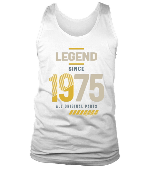 Legend Since 1975 48 birthday Tank Top Unisex