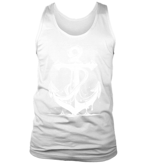 Vintage Old Wet Anchor With Rope Tank Top Unisex