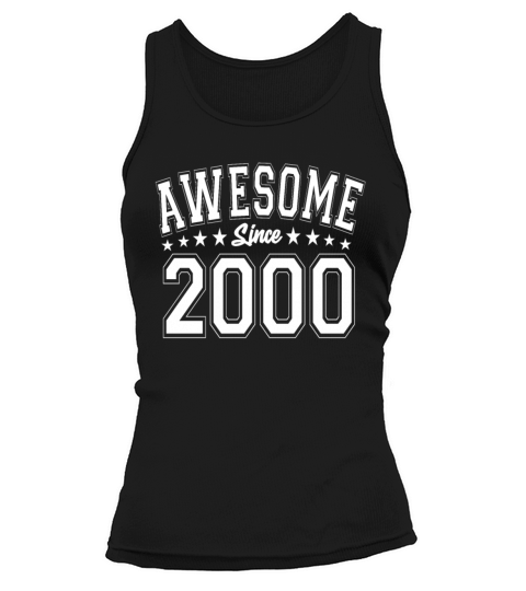 Awesome Since 2000 Birthday 2000 Vintage 2000 Tank top Woman