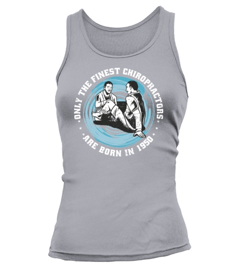 Physiotherapy born in 1950 Vintage Birthday Tank top Woman