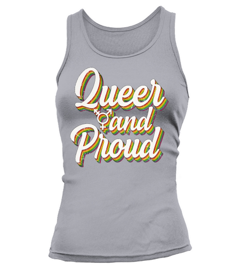 Queer And Proud Pride Month Tank top Woman