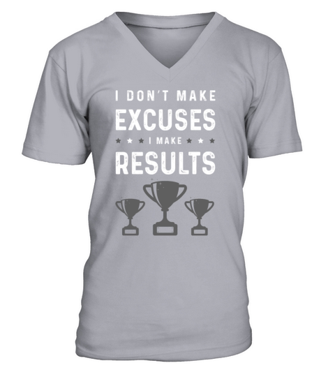 success triuph saying V-Neck T-shirt