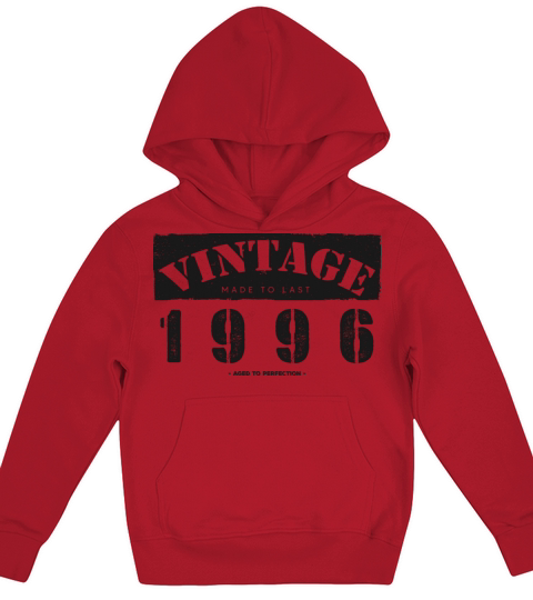 Vintage Classic 1996 27th Birthday - 27 Years Old Kids Hoodie