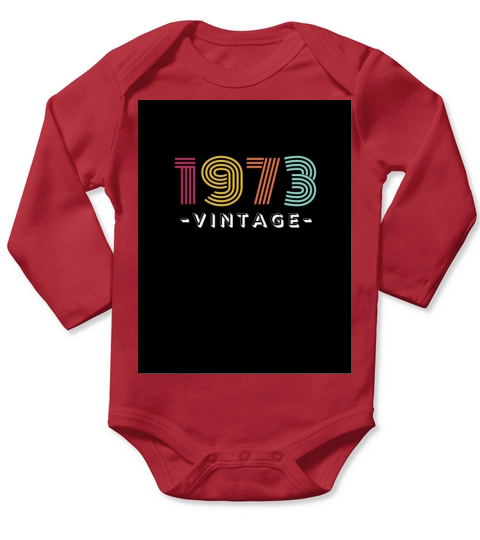 Neon Rainbow Retro Birthday Year Vintage T Shirt Long Sleeve Baby One-Piece