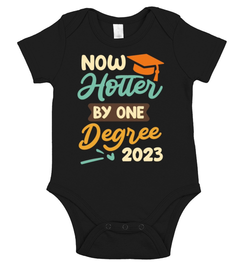 Now hotter by one degree 2023 Masters degree Short Sleeve Baby One-Piece