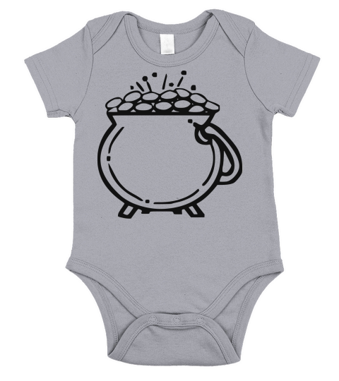 St Patricks Day Short Sleeve Baby One-Piece