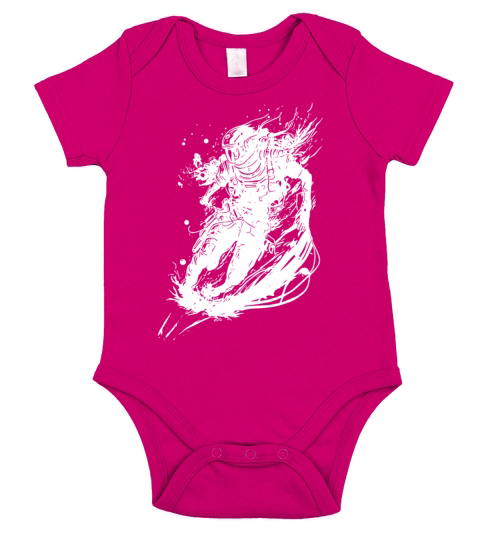 Vintage Astronaut In Infinity Short Sleeve Baby One-Piece