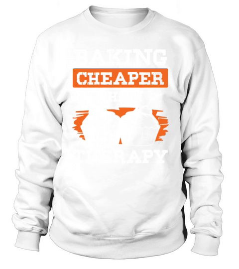 baking therapy Sweatshirt Unisex