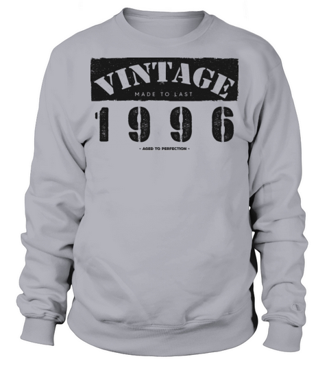 Vintage Classic 1996 27th Birthday - 27 Years Old Sweatshirt Unisex