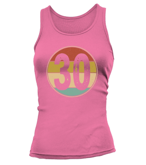 30th Birthday Retro Vintage 30 Years Old Tank top Woman