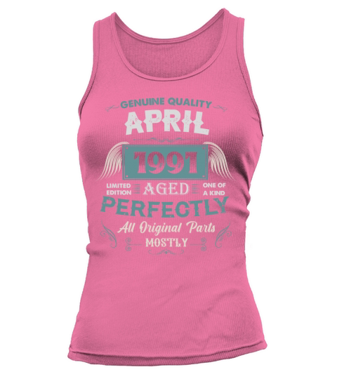 April 1991 Vintage Birthday Present Tank top Woman