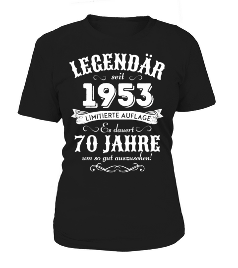 70th Birthday Vintage 1953 Women's T-Shirt