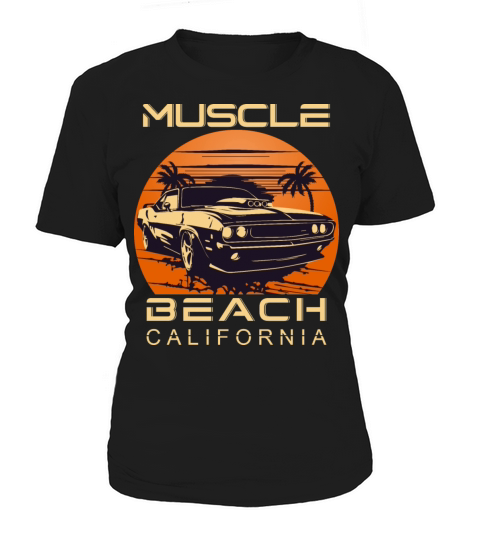 Vintage Muscle Beach California Women's T-Shirt