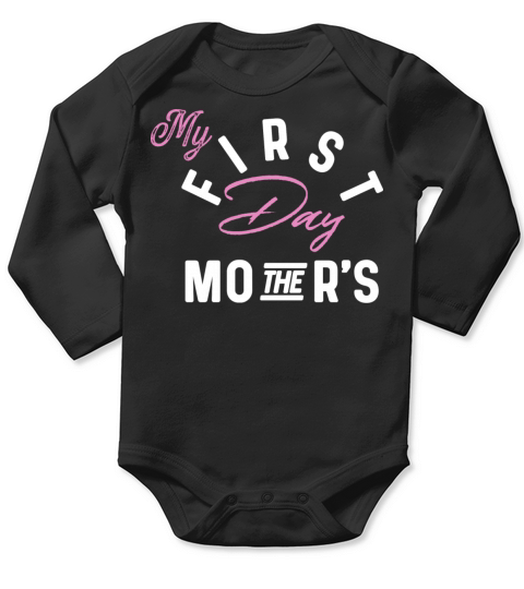 Mothers day Long Sleeve Baby One-Piece