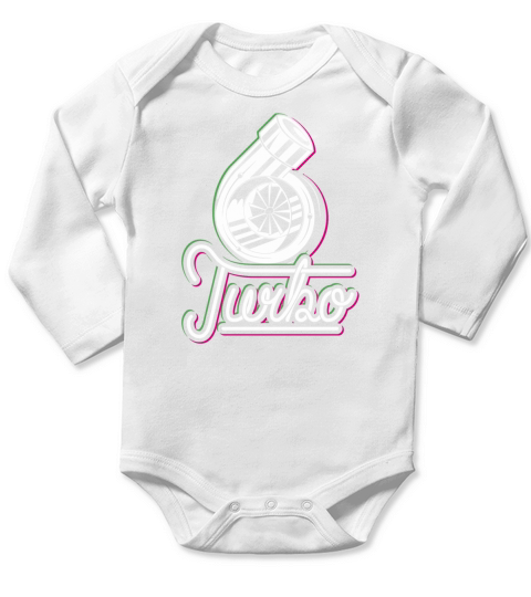 Turbo Long Sleeve Baby One-Piece
