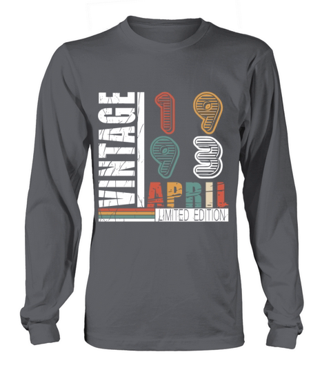 April 1993 vintage birthday gift Long sleeved Unisex