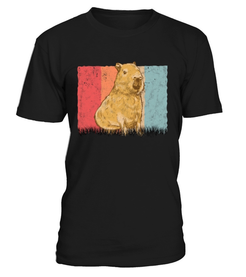 Capybara Retro Vintage T-Shirt Unisex