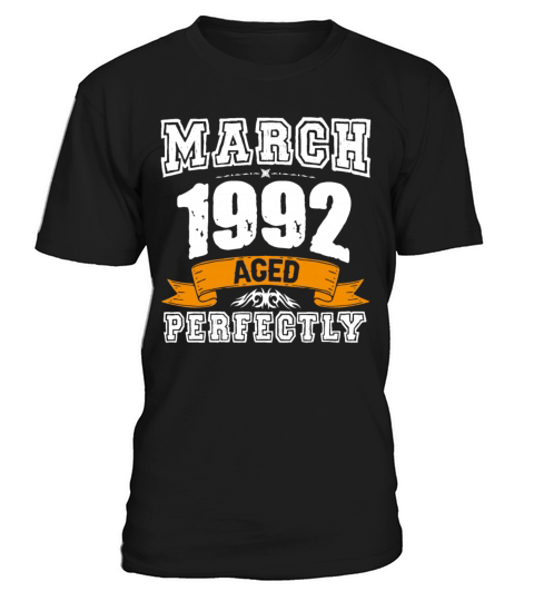 March 1992 Vintage Birthday Present T-Shirt Unisex