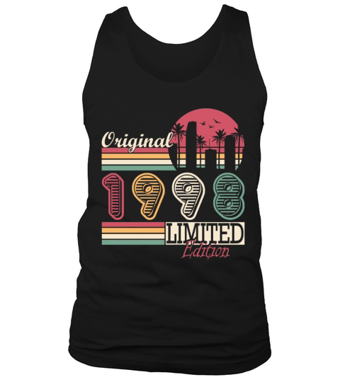 1998 Original Vintage Birthday Gift Tank Top Unisex