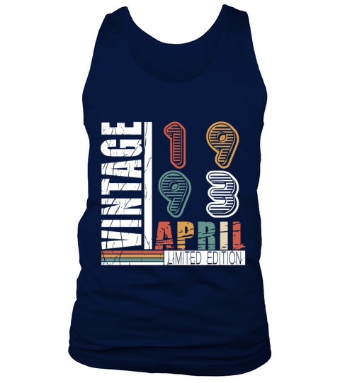 April 1993 vintage birthday gift Tank Top Unisex