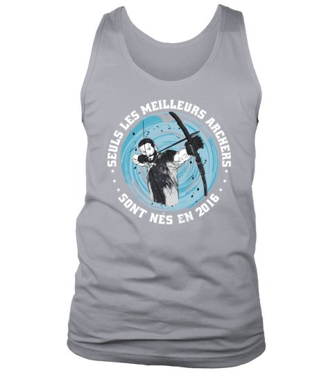 French Archer born 2016 Vintage Birthday Tank Top Unisex