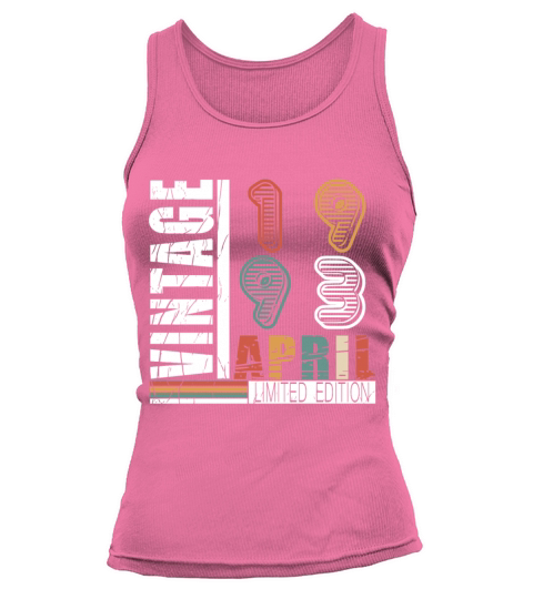April 1993 vintage birthday gift Tank top Woman
