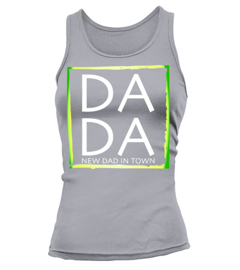 Design with inscription "Fathers Day For New Dad Tank top Woman