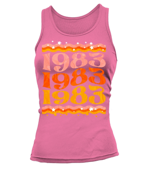 Wife 40th Birthday Retro 1983 40th Birthday Woman Tank top Woman