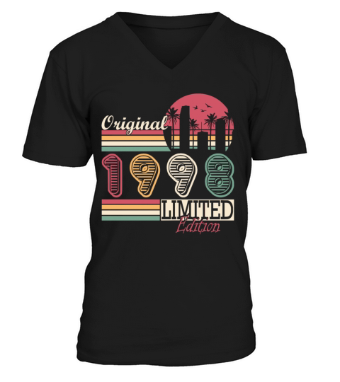1998 Original Vintage Birthday Gift V-Neck T-shirt