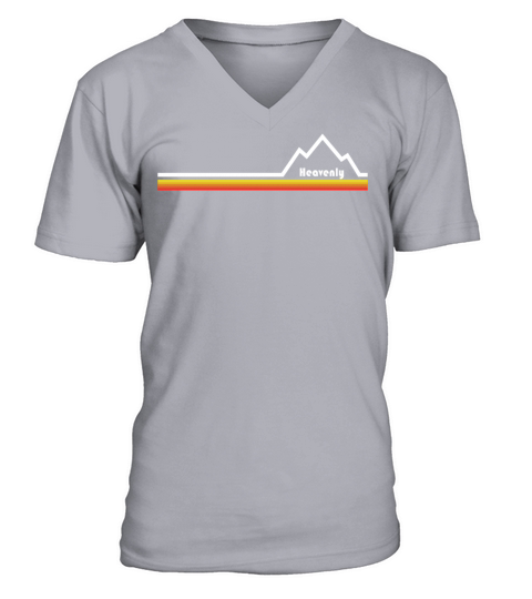 Heavenly Ski Resort V-Neck T-shirt