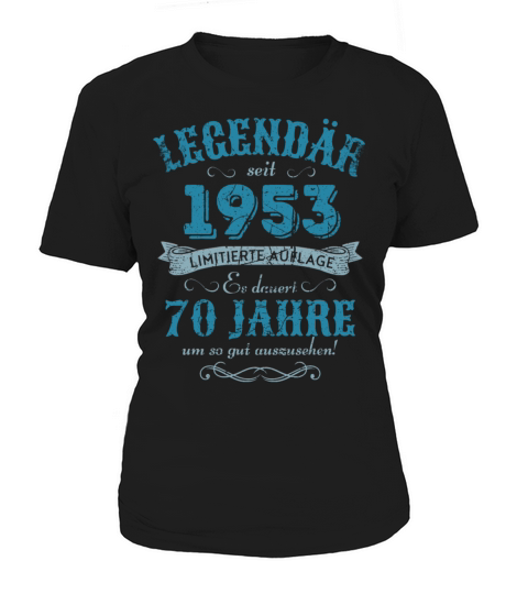 70th Birthday Vintage 1953 Women's T-Shirt