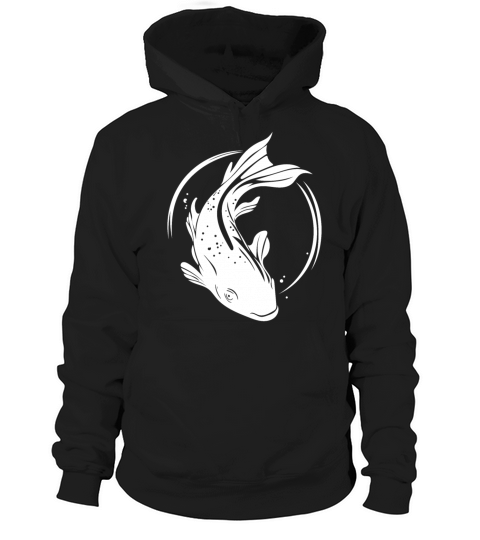 Koi Carp - Cute Vintage Carp Fish Hoodie Unisex