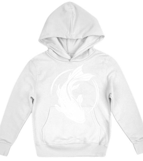 Koi Carp - Cute Vintage Carp Fish Kids Hoodie