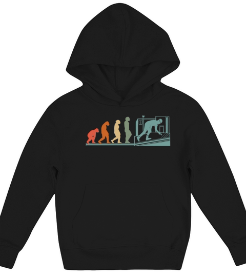 Roofers Roofing funny Evolution Vintage Roofer Kids Hoodie