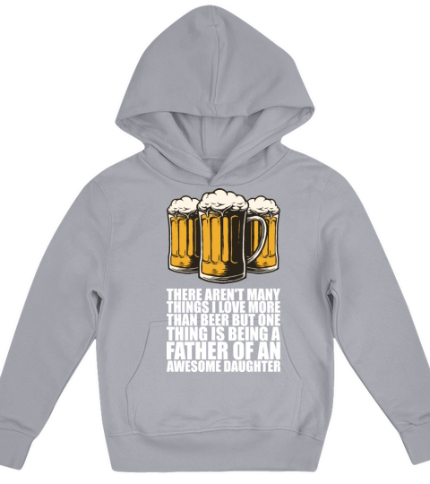 There arent many things i love more than beer Kids Hoodie