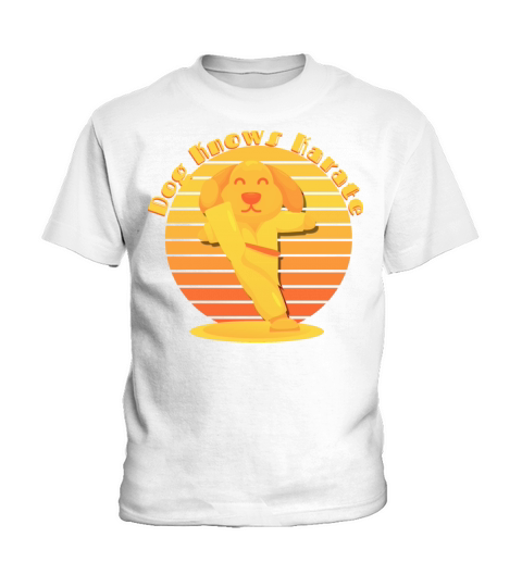 Dog Knows Karate Kids T-Shirt