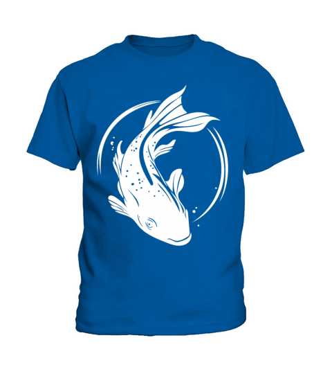 Koi Carp - Cute Vintage Carp Fish Kids T-Shirt