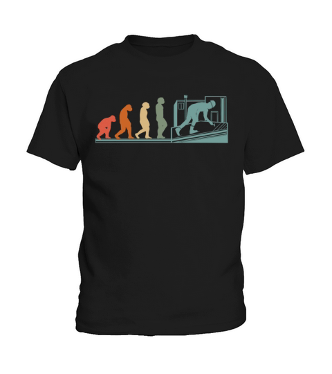 Roofers Roofing funny Evolution Vintage Roofer Kids T-Shirt