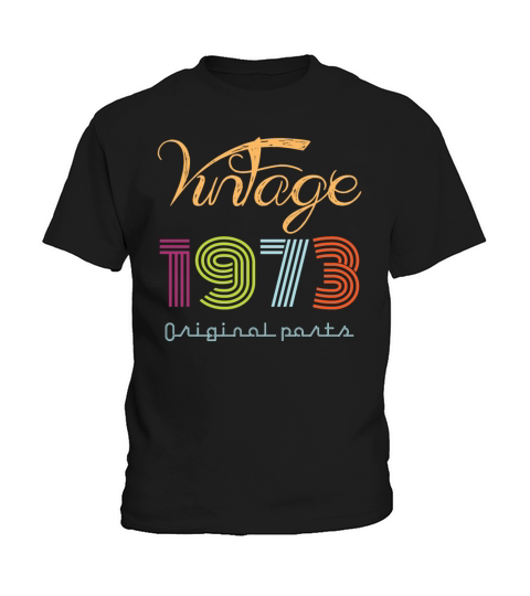 vintage 1973 t-shirt ladies Kids T-Shirt