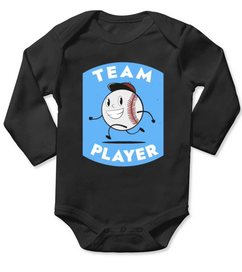 Baseball Fan Vintage Pitcher Sport Lover Long Sleeve Baby One-Piece