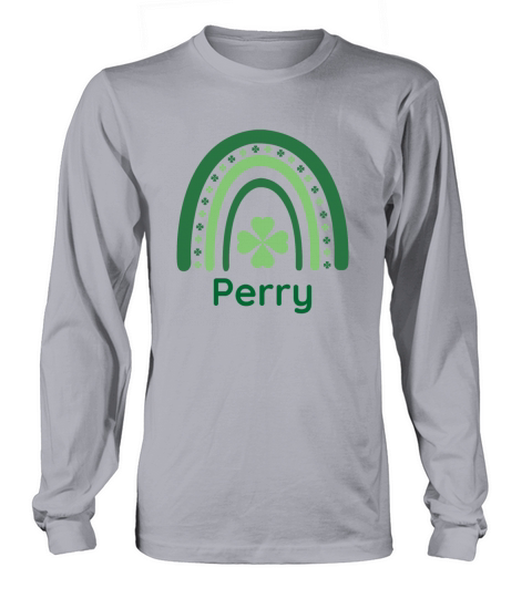Perry Clover Charm Boho Rainbow Long sleeved Unisex