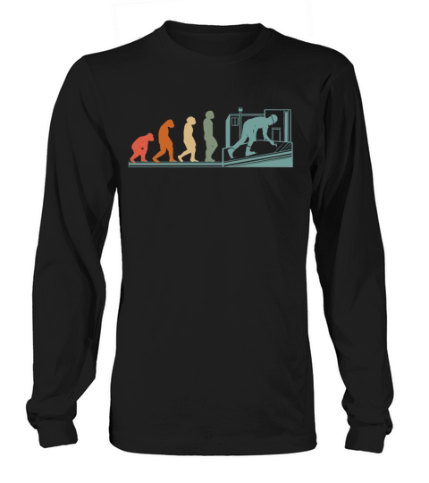 Roofers Roofing funny Evolution Vintage Roofer Long sleeved Unisex