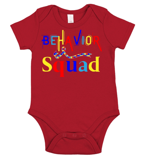 Behavior Squad Autism therapist Aba Specialist Short Sleeve Baby One-Piece