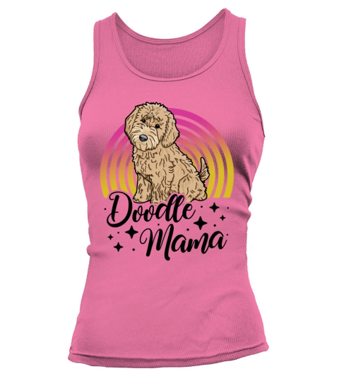Womens Doodle Mama Labradoodle Goldendoodle Tank top Woman