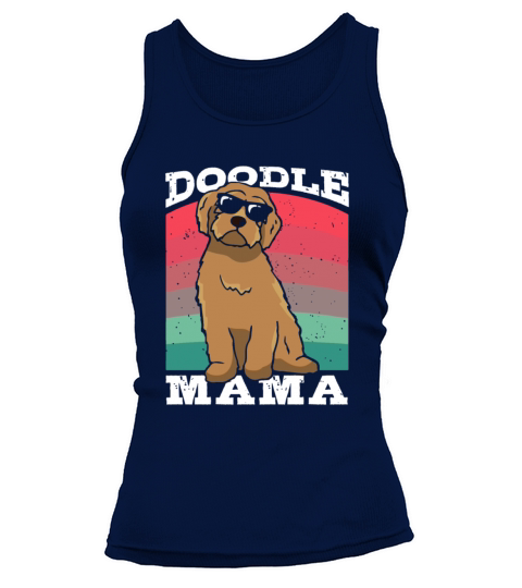 Womens Doodle Mama Labradoodle Goldendoodle Tank top Woman