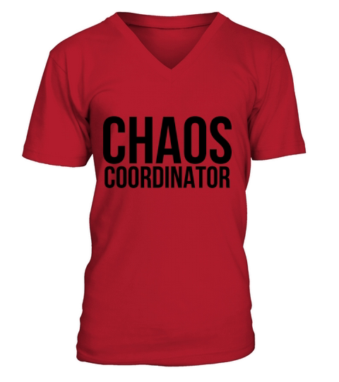 Chaos coordinator V-Neck T-shirt