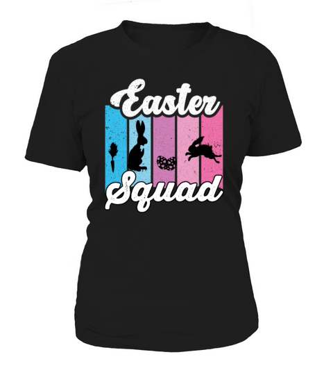Easter Squad Retro Vintage Bunny Women's T-Shirt