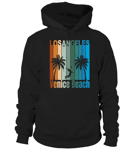 Venice Beach Vintage Women Hoodie Unisex